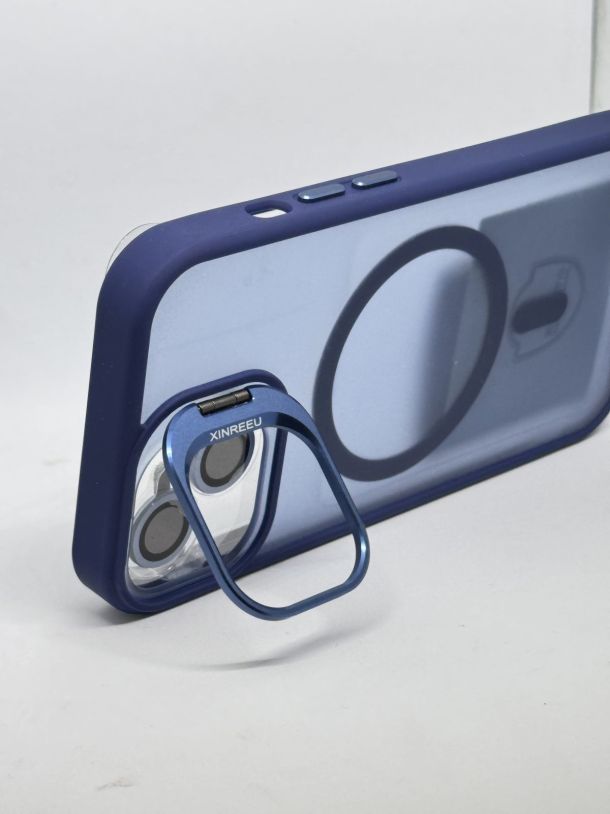 IPhone 13 Pro Max - Matte Mobile Phone Case with Metal Lens Holder