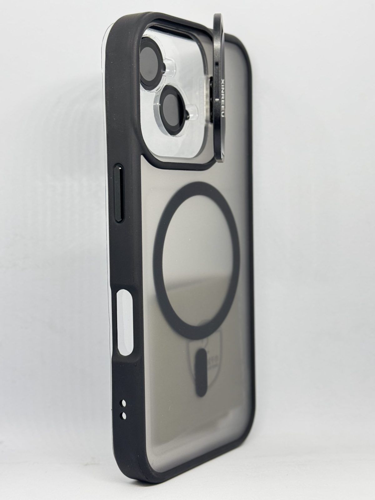 Iphone 16  - Single Stand Holder Lens Protection Magnetic Mobile Cover